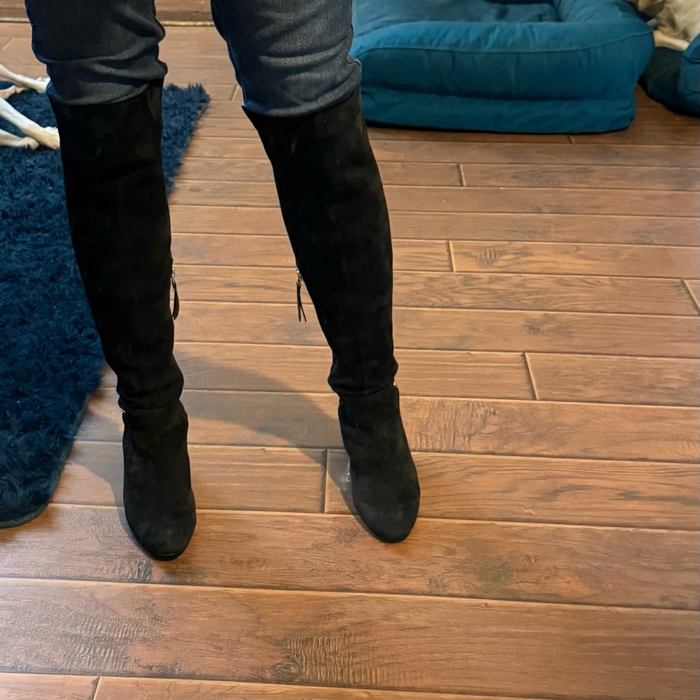 Black Leather Boots